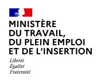 logo ministère du travail du plein emploi et de l'insertion
